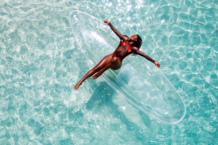 Clear Kayak Drone Photoshoot in Grenada