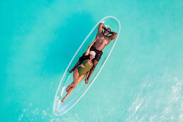Clear Kayak Drone Photoshoot in Grenada