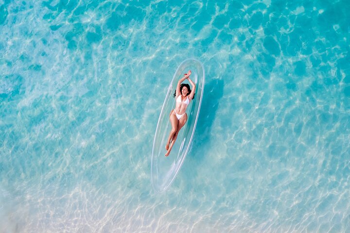 Clear Kayak Drone Photoshoot in Grenada
