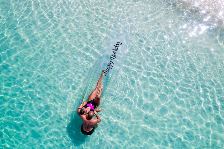 Clear Kayak Drone Photoshoot in Grenada