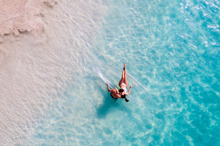 Clear Kayak Drone Photoshoot in Grenada