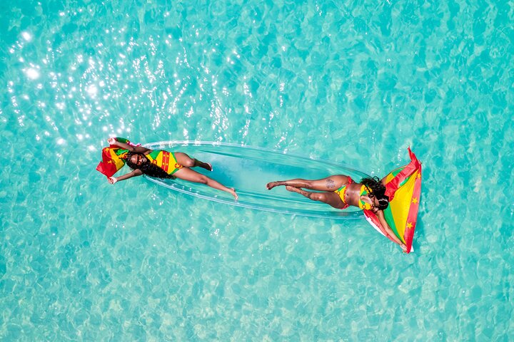 Clear Kayak Drone Photoshoot in Grenada