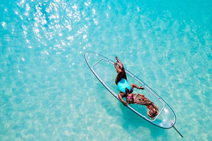 Clear Kayak Drone Photoshoot in Grenada