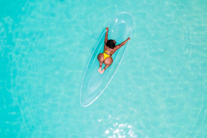 Clear Kayak Drone Photoshoot in Grenada