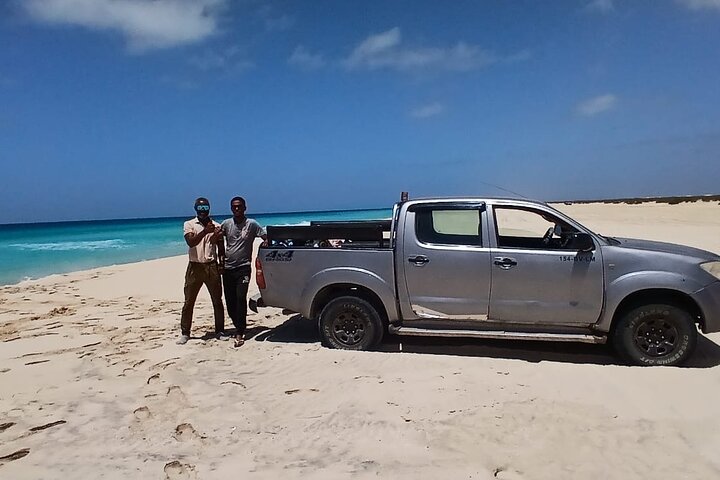 Boa Vista 4x4: Sharks, Turtles, Caves, Sandboard & Tasting tour