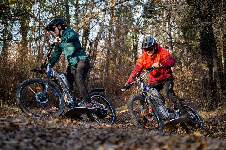 Electric Scooter and Fat Bike Tour in Erdeven