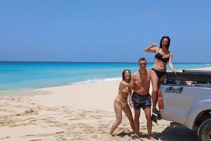 Boa Vista 4x4: Sharks, Turtles, Caves, Sandboard & Tasting tour