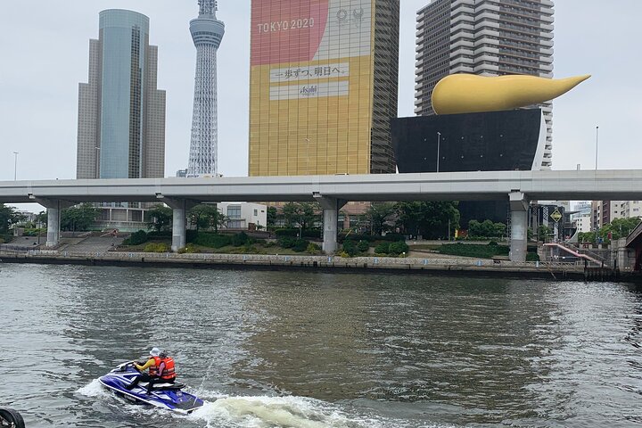 Tokyo bay & canals metropolitan jungle cruise by jet skis