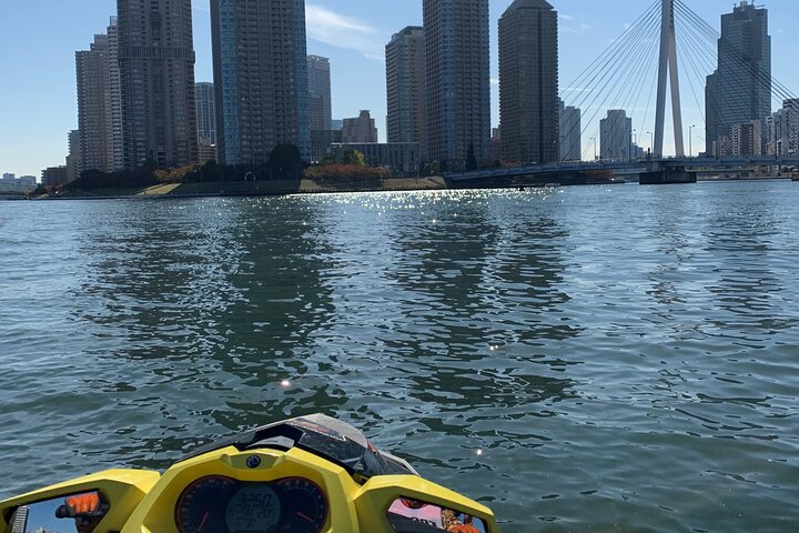 Tokyo bay & canals metropolitan jungle cruise by jet skis