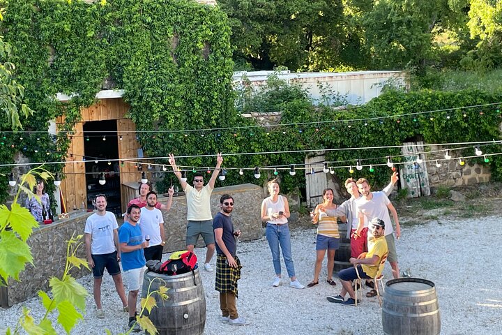 Bertrand Bosc wine and food tour in Pic St Loup