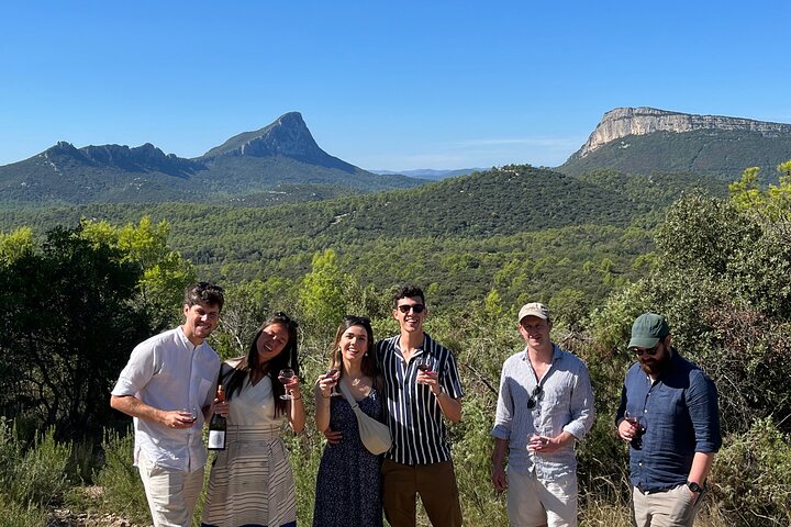 Bertrand Bosc wine and food tour in Pic St Loup