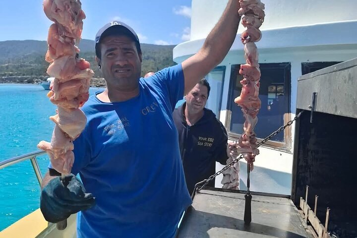 Demetris Chara Boat/Blue Lagoon boat trips with BBQ and SLIDE