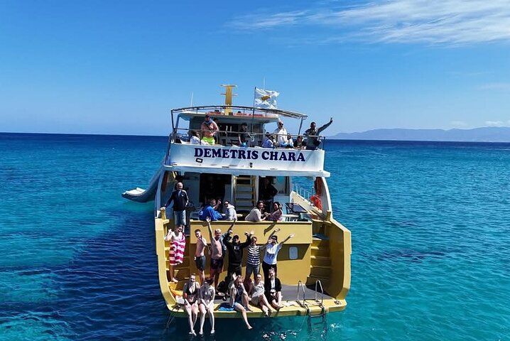 Demetris Chara Boat/Blue Lagoon boat trips with BBQ and SLIDE