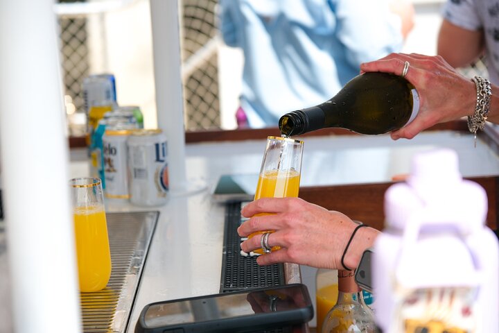 Sunday Mimosa Brunch Charleston Harbor Sail - Food Included
