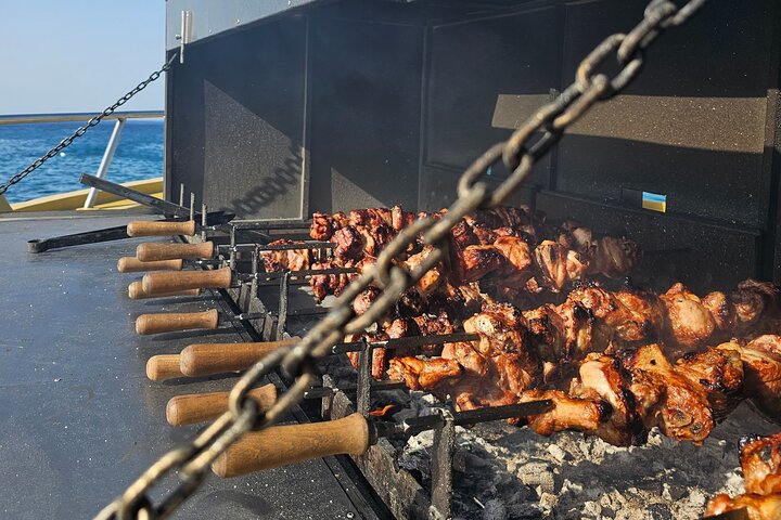 Demetris Chara Boat/Blue Lagoon boat trips with BBQ and SLIDE