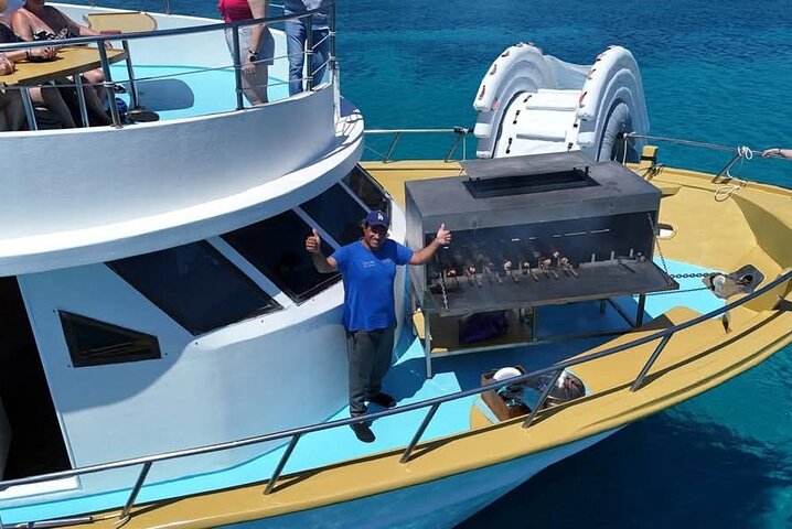 Demetris Chara Boat/Blue Lagoon boat trips with BBQ and SLIDE