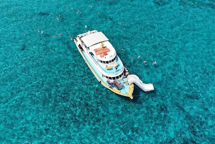 Demetris Chara Boat/Blue Lagoon boat trips with BBQ and SLIDE