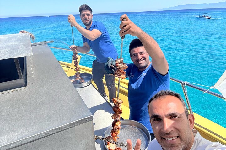 Demetris Chara Boat/Blue Lagoon boat trips with BBQ and SLIDE