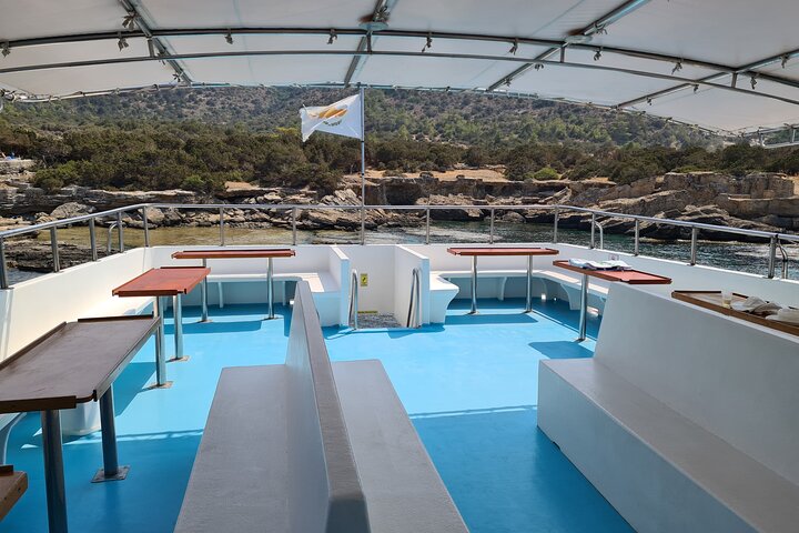 Demetris Chara Boat/Blue Lagoon boat trips with BBQ and SLIDE