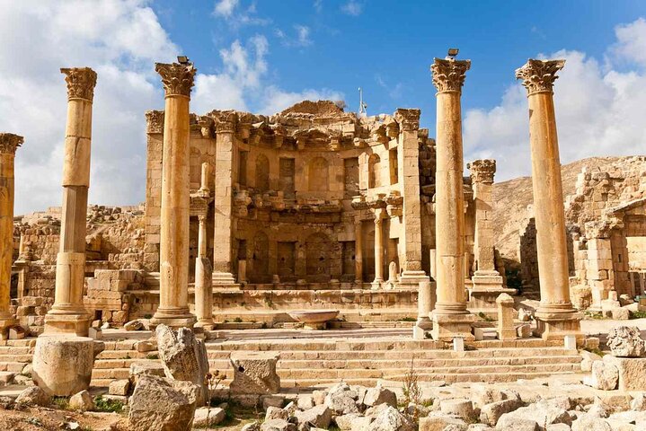 Day Tour to Jerash and Ajloun Castle From The Dead Sea