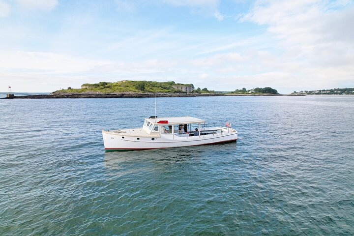 Afternoon Lighthouse Cruise Along the Coast of Portland Maine