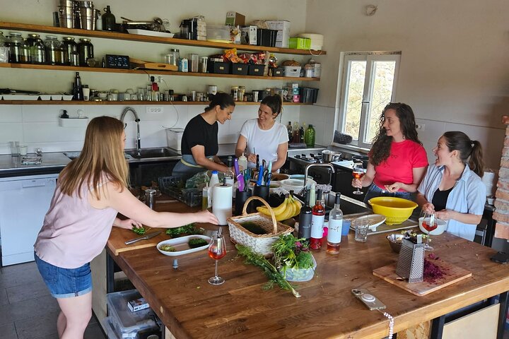 From farm to table : Cooking class on island Brac