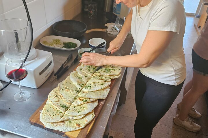 From farm to table : Cooking class on island Brac