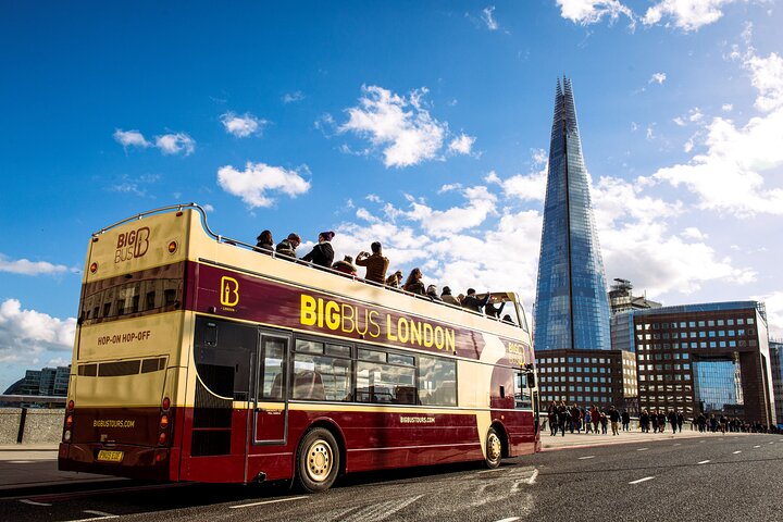 London Big Bus Hop-On Hop-Off Tour with Optional River Cruise