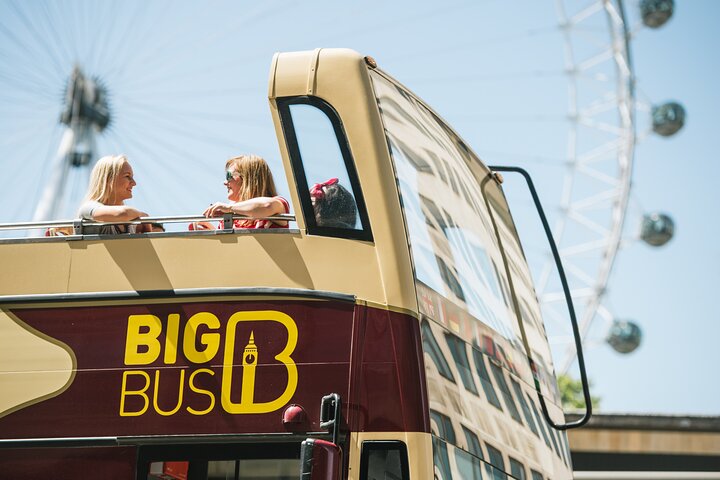 London Big Bus Hop-On Hop-Off Tour with Optional River Cruise