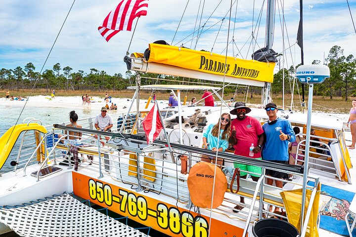 Shell Island Inflatable Adventure Park & Dolphin Sightseeing Tour