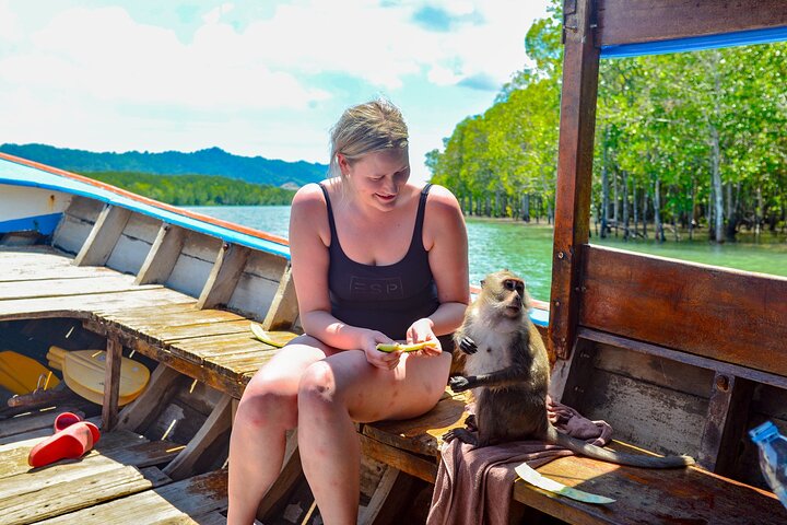 Koh Lanta Mangrove and Monkey Point Longtail Boat Tour