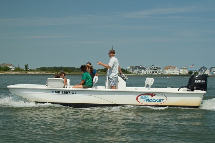 75 Minute Private Party Back Bay Sunset Cruise in Ocean City, MD
