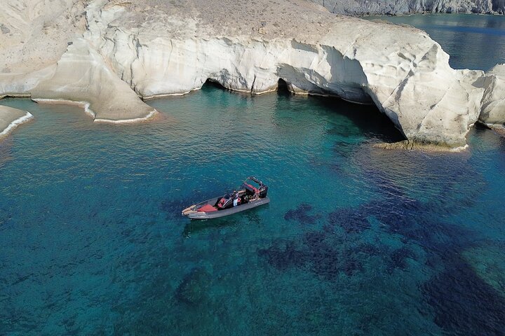 Antiparos Odyssey: Caves, Blue Lagoon & Coastal Charms|Boat Tour