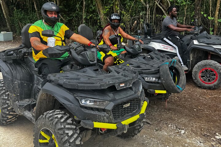 ATV & Bamboo Rafting With Limestone Foot Massage.