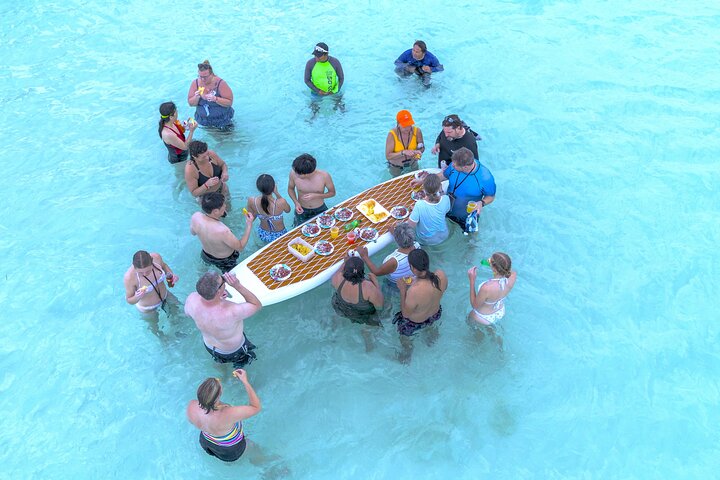Catamaran Snorkel Adventure to El Cielo and The Money Bar Beach