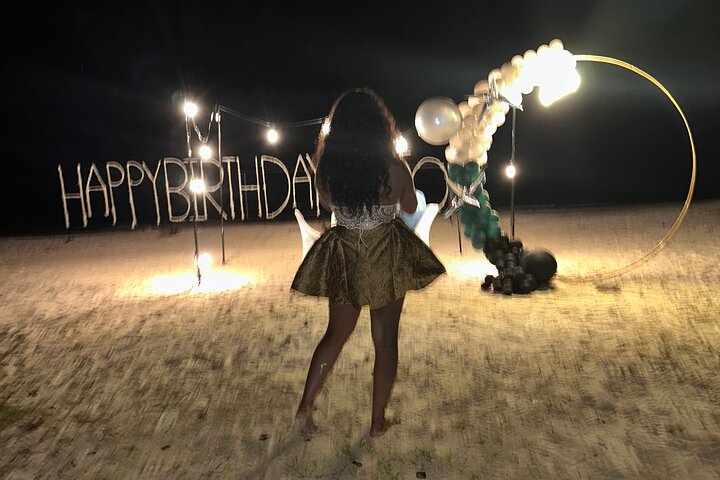 Birthday Fire Show experience in Montego Bay