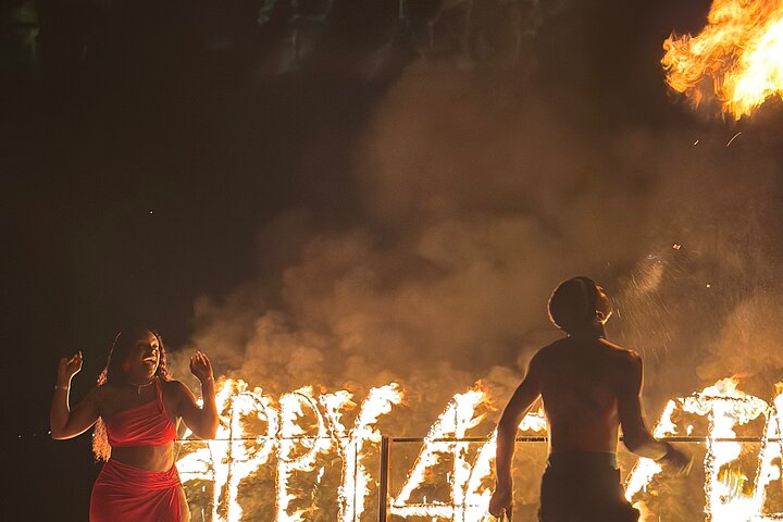 Birthday Fire Show experience in Montego Bay