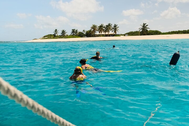 Prickly Pear Catamaran Trip from St Maarten Including Lunch