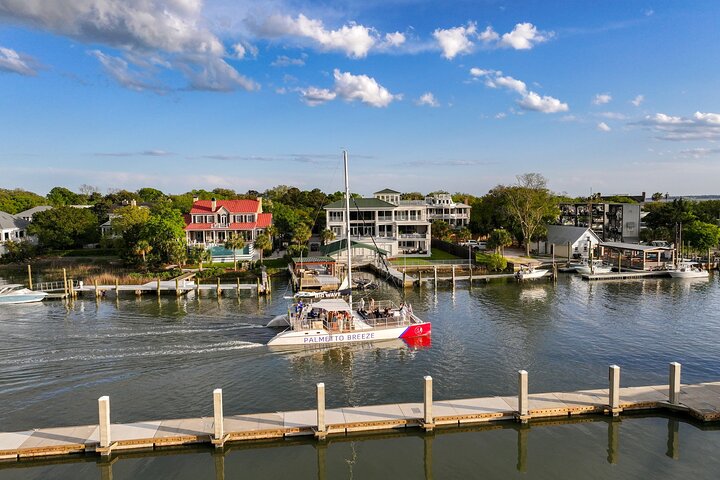 Charleston Iconic Sunset Sail - Lux Catamaran w/Bar & Bathrooms