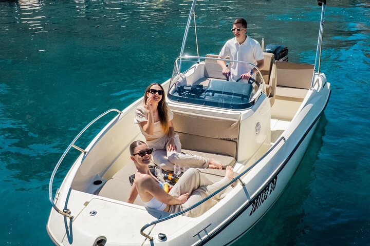 Private Boat Tour-Elafiti islands,Blue and green cave,Sandy Beach