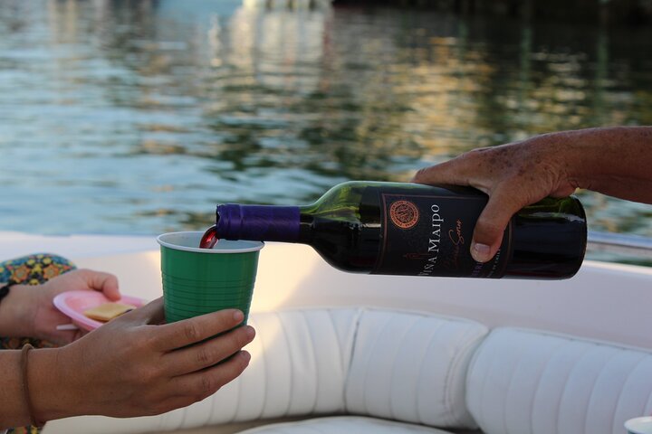 Private Sunset Wine and Cheese Cruise