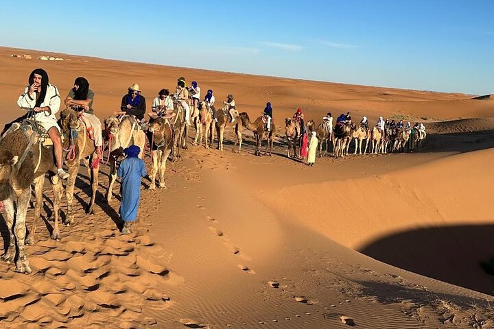 Erg Chegaga desert in Two days one night from Zagora