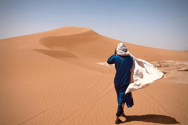 Erg Chegaga desert in Two days one night from Zagora