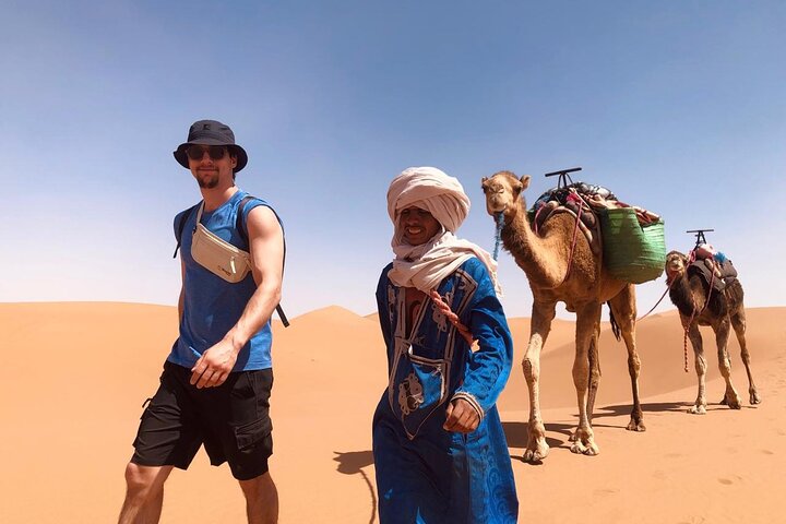 Erg Chegaga desert in Two days one night from Zagora
