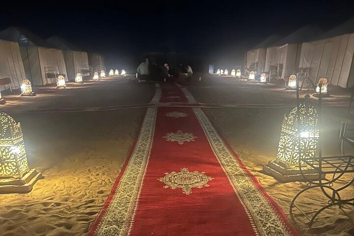 Erg Chegaga desert in Two days one night from Zagora