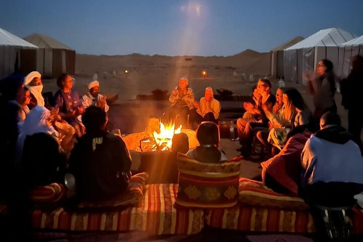 Erg Chegaga desert in Two days one night from Zagora