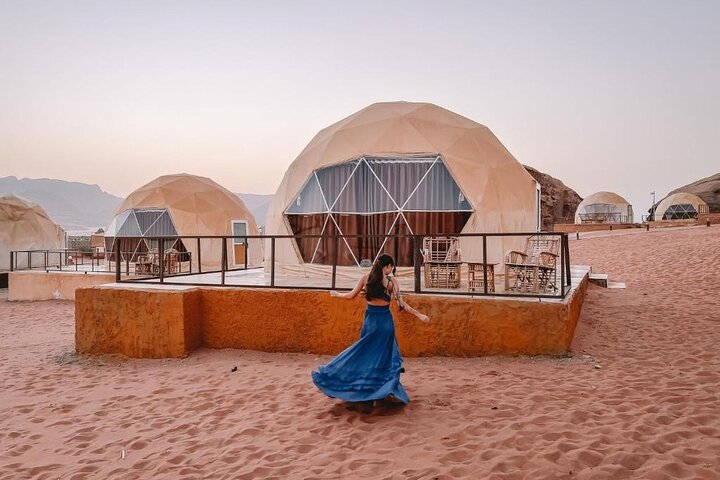 2-Day Private Tour from Amman: Petra, Wadi Rum Camp & Dead Sea.