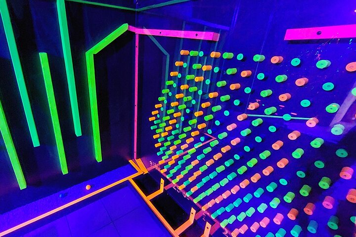 Indoor Illuminated 9 Hole Golf in Matlock Bath Peak District