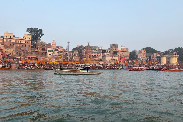 Varanasi Morning Boat Ride & Sarnath Guided Tour