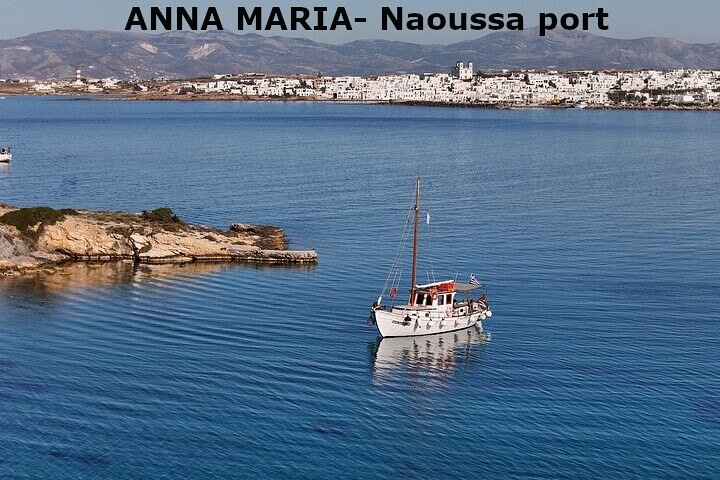 Paros Half Day Boat Tour from Naoussa port and Bay .